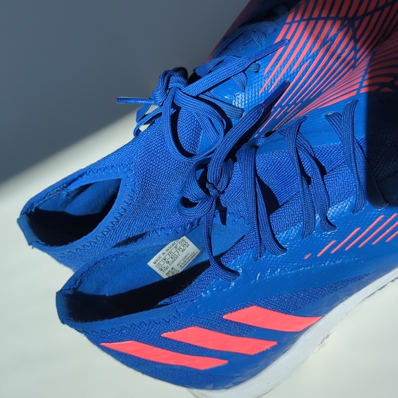 Adidas Predator men\'s 9.5 sneakers blue white laces main image 10
